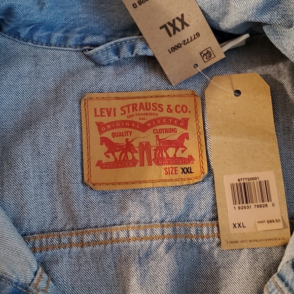 Levi's Men's Original Boula/Unbasic Trucker Jacket - Picture 8 of 8